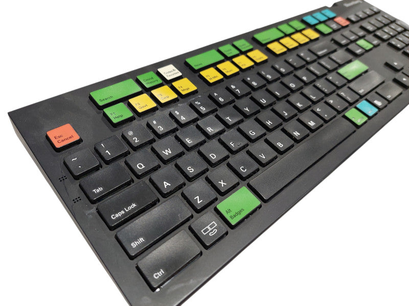 Bloomberg STB100 Wired USB Black Financial Stock Trading Keyboard =