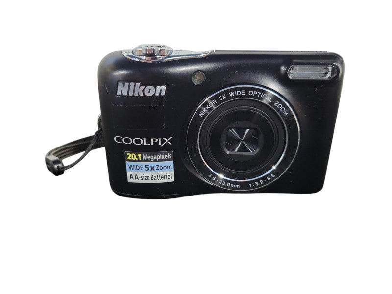 Nikon Coolpix L32 20.1 MP Digital Camera - Black !
