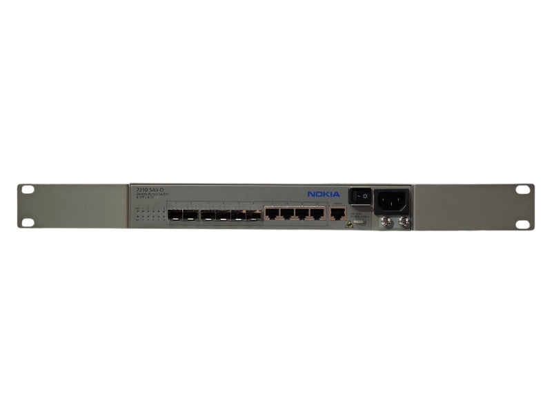 Nokia Alcatel Lucent 7210 SAS-D 6-SFP/4-TX Service Access Switch