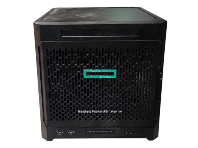 HPE ProLiant MicroServer Gen10 Server AMD Opteron X3216 APU, 8GB RAM, No HDD