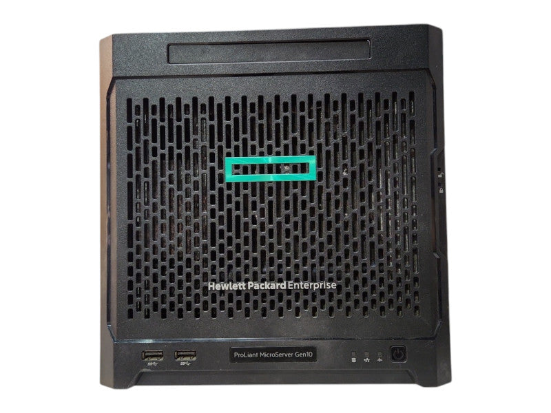 HPE ProLiant MicroServer Gen10 Server AMD Opteron X3216 APU, 8GB RAM, No HDD