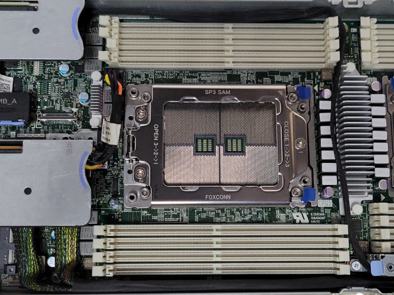 Dell PowerEdge C6525 Node Server barebone, No CPU/RAM/HDD/HDD caddy, READ _