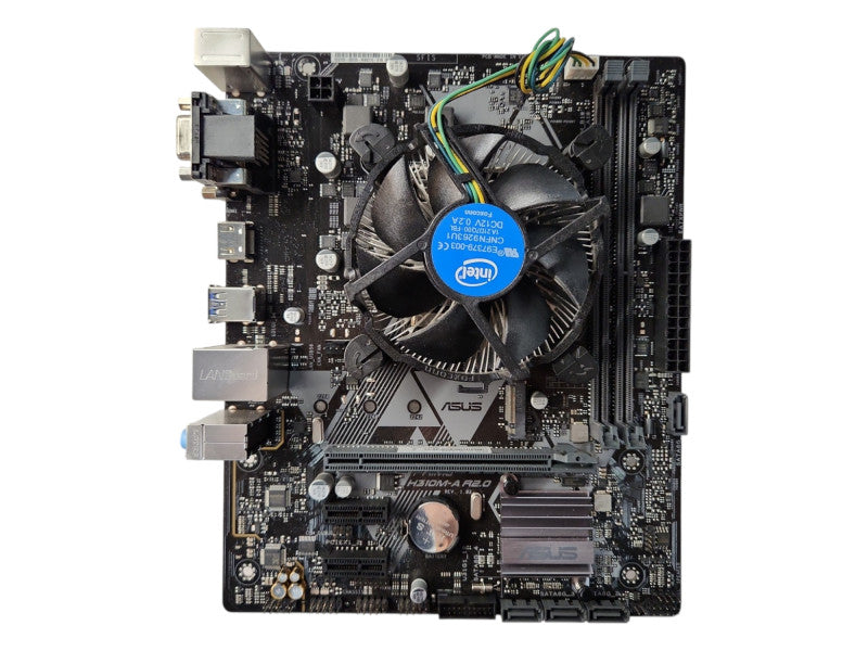 Asus PRIME H310M-A R2.0 w/ CPU FAN Heatsink, No CPU & RAM, READ