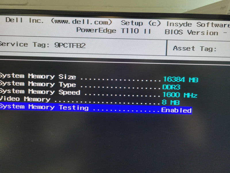 Dell PowerEdge T110 II - Xeon E3-1220 v2 16GB DDR3 NO HDD PERC H200A 305W PSU %