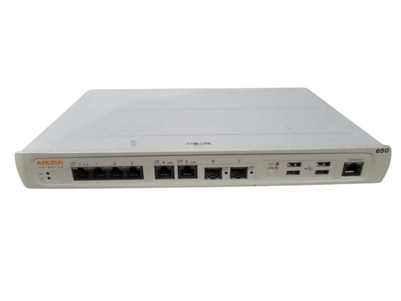 Aruba Networks 650-US 6-Port 2-SFP Wireless LAN Controller !