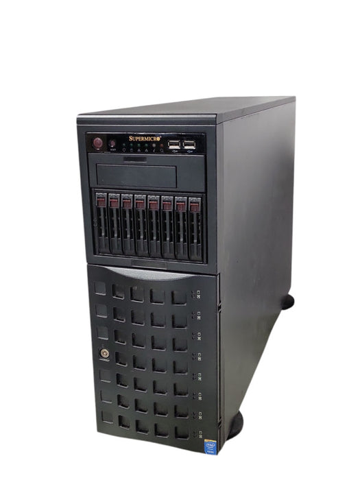 supermicro X10DRH-C/i 2x Xeon E5-2630v3 2.40Ghz 128GB DDR4 8x 1TB HDDs 1x PSU _