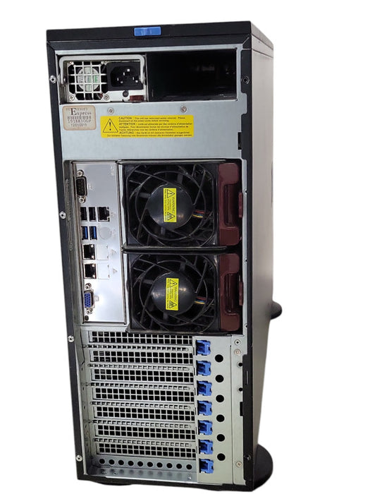 supermicro X10DRH-C/i 2x Xeon E5-2630v3 2.40Ghz 128GB DDR4 8x 1TB HDDs 1x PSU _