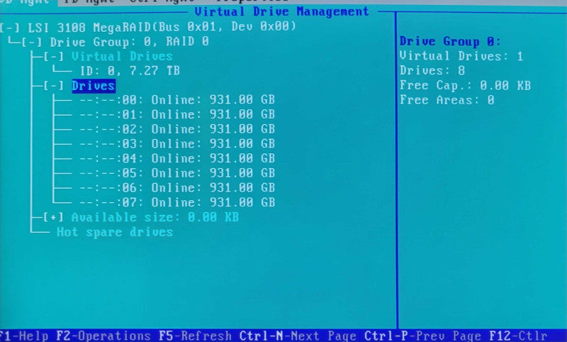 supermicro X10DRH-C/i 2x Xeon E5-2630v3 2.40Ghz 128GB DDR4 8x 1TB HDDs 1x PSU _