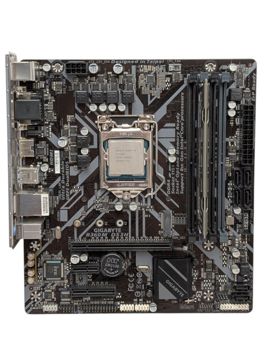 GIGABYTE B360M DS3H Intel Core i5-9400 16GB RAM Motherboard Combo  -