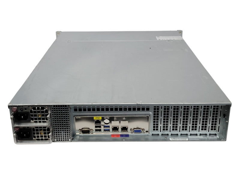 Supermicro X10DRH-C/i 2x Xeon E5-2620v4 2.10GHz 64GB DDR4 2x PSU Avago MR3108 _