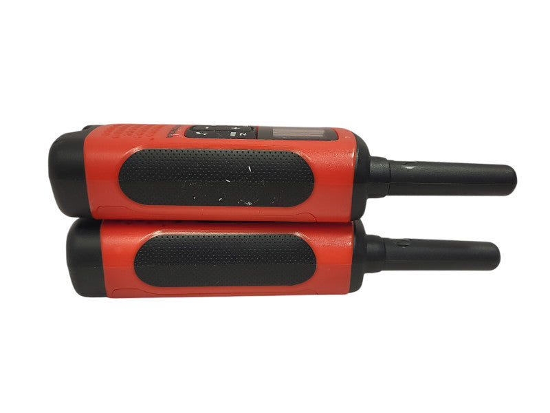 MOTOROLA T265 Rechargeable Emergency Preparedness 2-Way Radio Orange (2 Pack) Q$