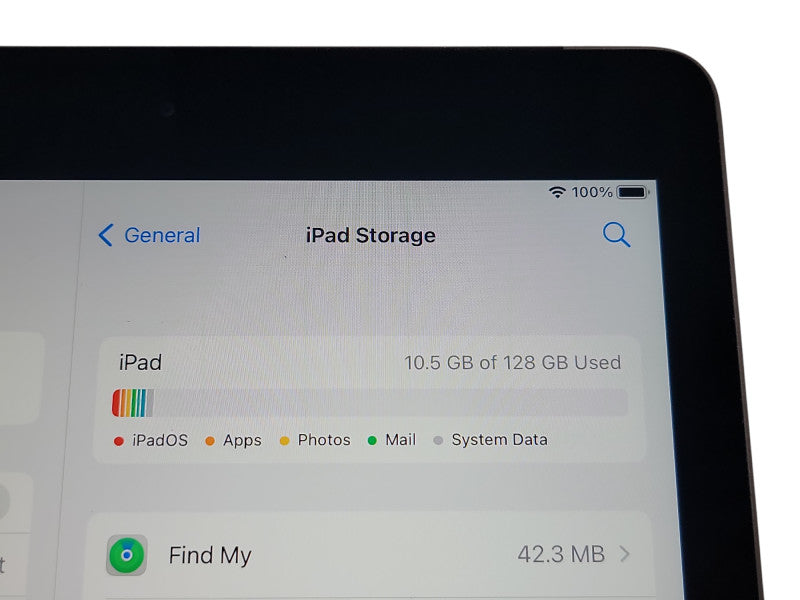 Apple iPad 5th Gen - 128GB - Space Gray [A1823 | Wifi + Cellular | Read] (