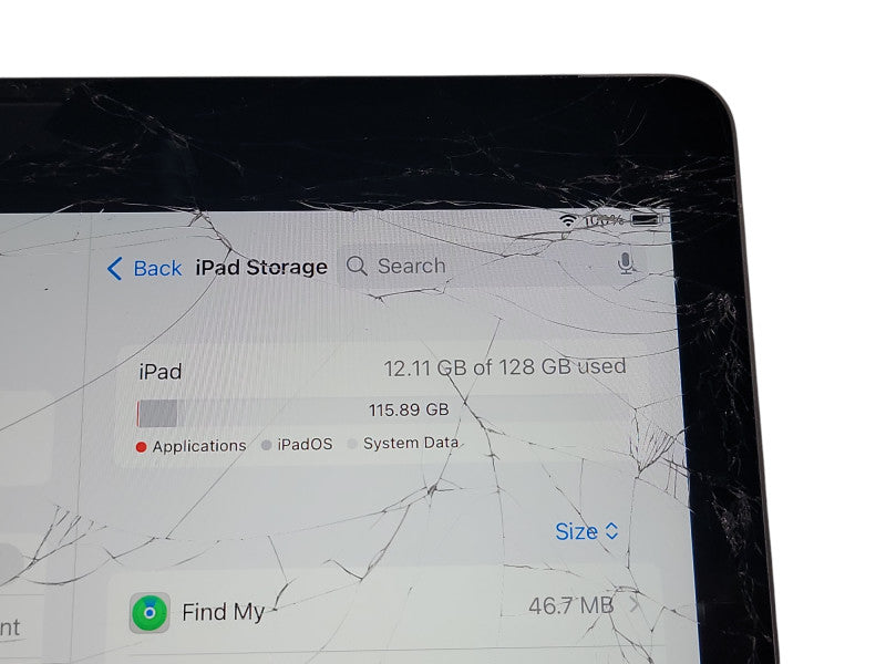Apple iPad 6th Gen - 128GB - Space Gray [A1954 | Wifi + Cellular | Read] (
