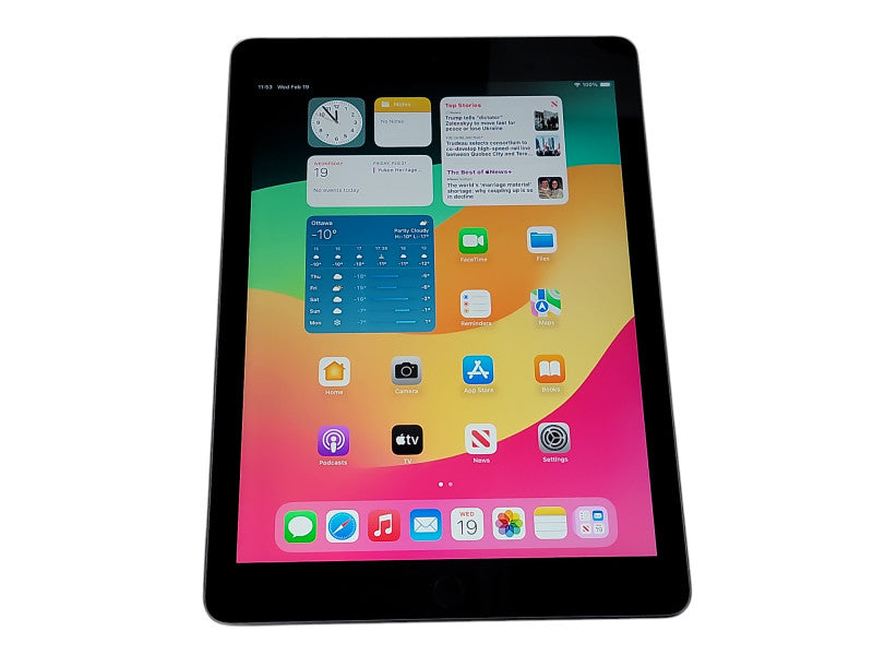 Apple iPad 6th Gen - 128GB - Space Gray [A1893] (