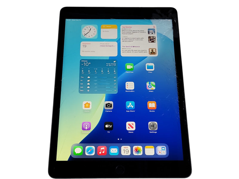 Apple iPad 7th Gen - 128GB - Space Gray [A2200 | Read] (