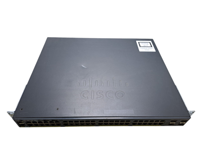 Cisco WS-C2960X-48FPS-L V04 | 48-Port Gigabit PoE+ 740W Switch | 4x SFP