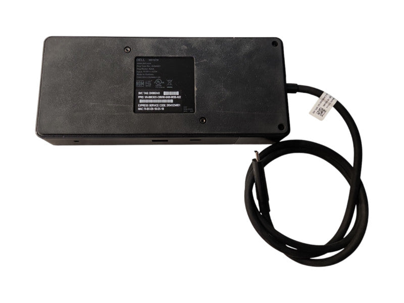 DELL WD19TB USB-C Thunderbolt docking Station