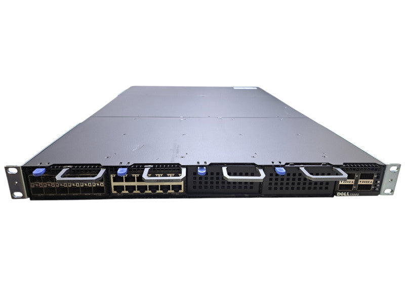 Dell Networking S5000 Modular Switch w/ 10GBase-T & 10GSFP+ Cards | 2x 750W