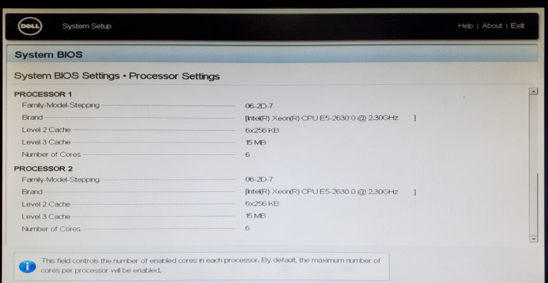 Dell PowerEdge R620 2x Xeon E5-2630 0 64GB RAM H710 Mini - No HDD