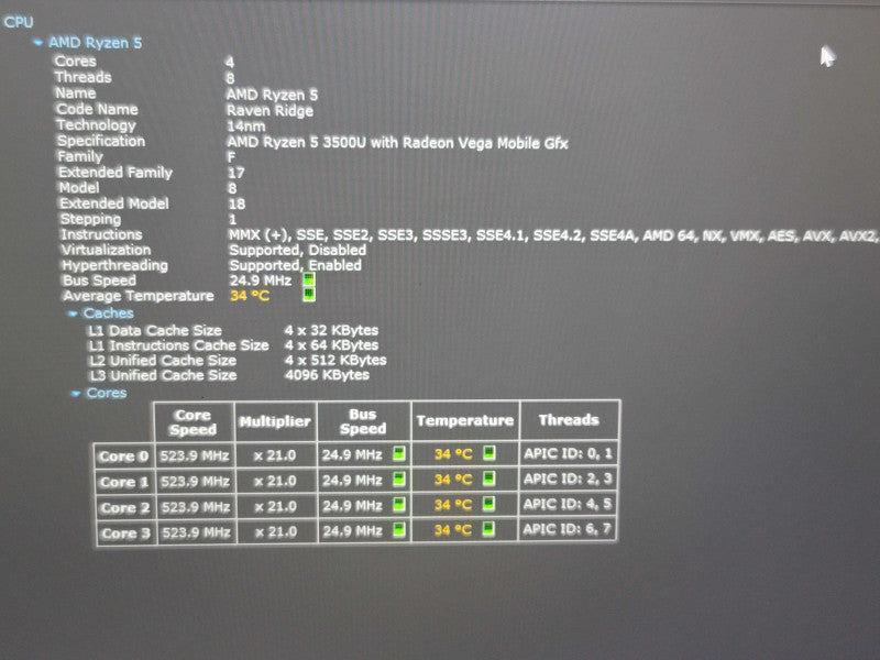 Lenovo ThinkPad E495 Ryzen 5 3500u 8GB DDR4 256GB SSD READ  β BudLap