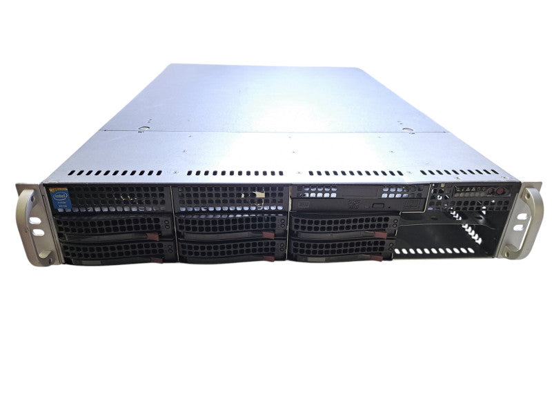 Supermicro/Intel 2U 8x 3.5" Server | 2x Xeon E5-2620 v2 2.1GHz, 128GB DDR3