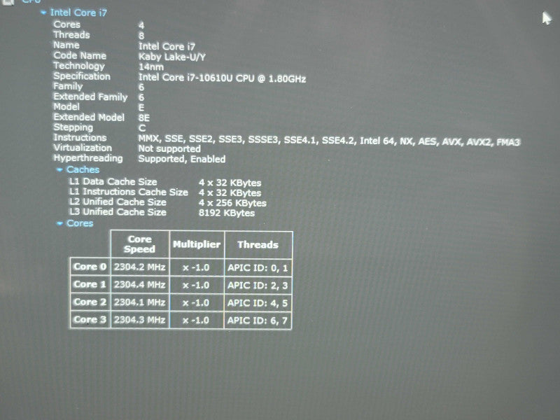 Lenovo ThinkPad L13 Yoga i7-10610U 16GB 256GB SSD  β Lap200