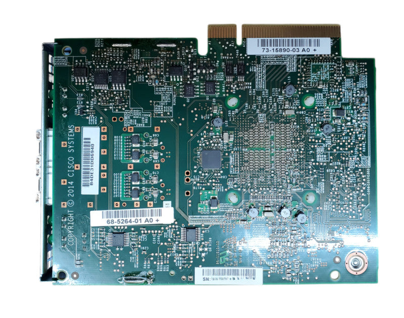 UCSC-MLOM-CSC-02 V01 Cisco 2-Port 10Gbps SFP+ Virtual Interface Card