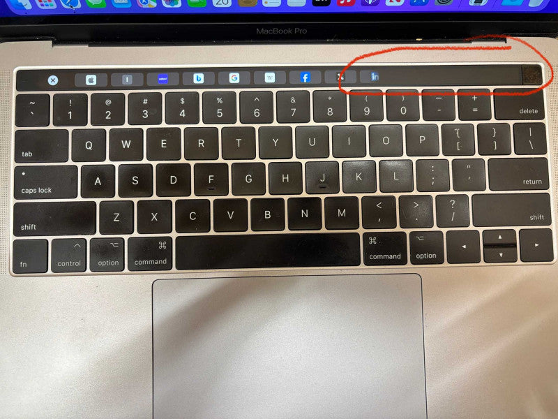 Apple MacBook Pro 13" 2017 i5-7267U 8GB 256SSD Faulty Touch Bar READ!