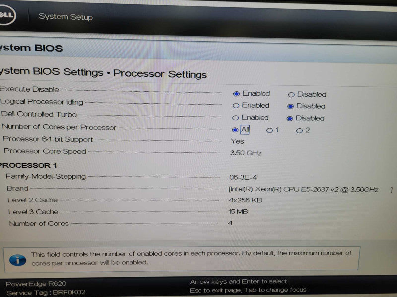 Dell PowerEdge R620 - Xeon E5-2637 v2 64GB DDR3 PERC H710P Mini 2x750W PSU %