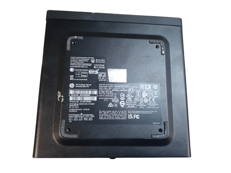 HP ProDesk 400 G6 Mini PC i5-10500T 2.30GHz 16GB RAM - No HDD Q