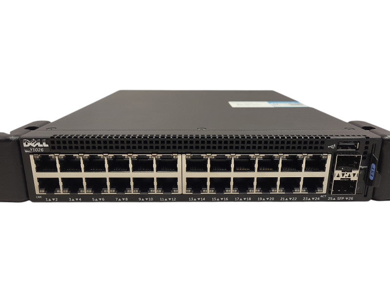Dell X1026 24-Port Gigabit Ethernet 2x SFP Smart Managed Switch w/ Rack ear Q$