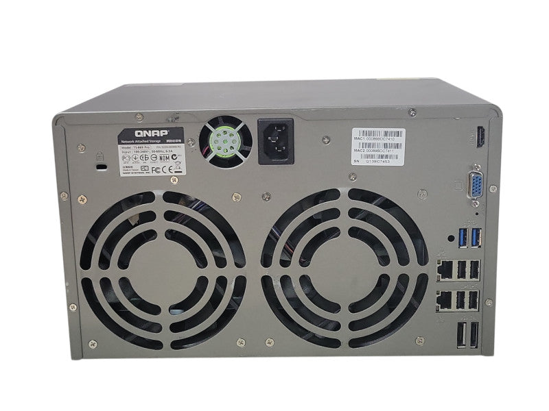 QNAP TS-869-Pro 8-Bay NAS with 8x 2TB Hard drives _