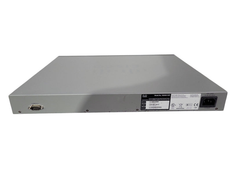 Cisco SG500-52P 52-Port Gigabyte PoE+ Ethernet Network Managed Switch !