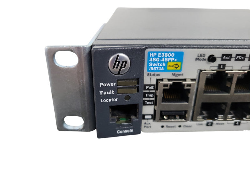 HP J9574A E3800 48G-4SFP+ PoE Gigabit Managed Switch !