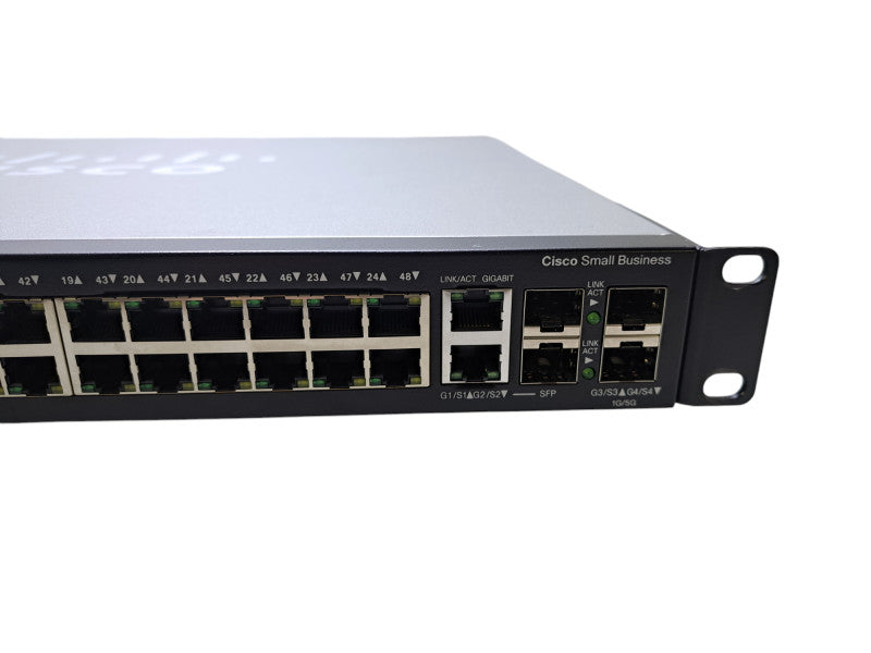Cisco SF500-48P-K9 V01 | 48-Port 10/100 PoE Stackable Managed Switch