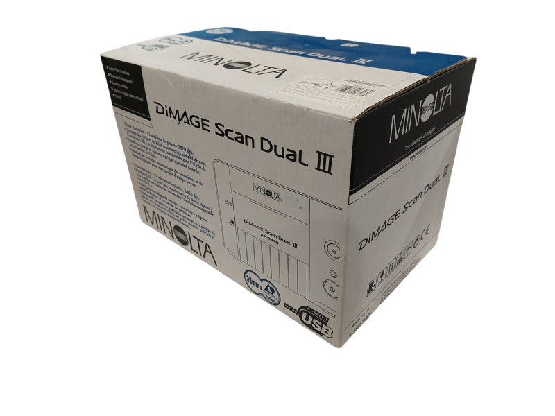 Minolta Dimage Scan Dual 3 Digital Film Scanner 35mm Model:AF2840 =