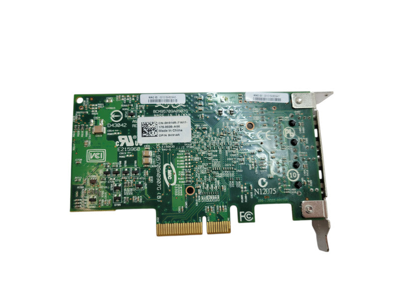 Dell H914R Broadcom BCM95709A0907G Dual Port GbE GE iSCSI TOE PCI-e Adapter %