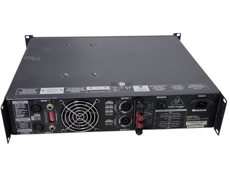 Behringer EP4000 Europower professional 2x2000 Watts Power Amplifier, READ _