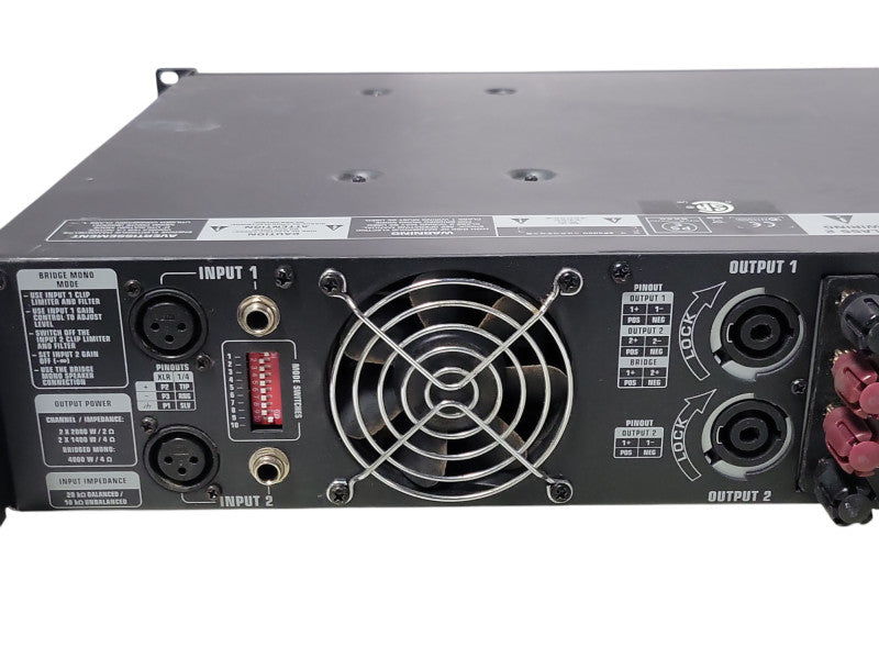 Behringer EP4000 Europower professional 2x2000 Watts Power Amplifier, READ _