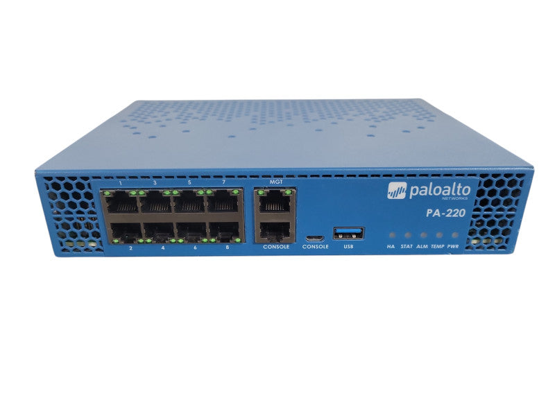 Palo Alto PA-220 Network Security Appliance Firewall | Factory Reset !