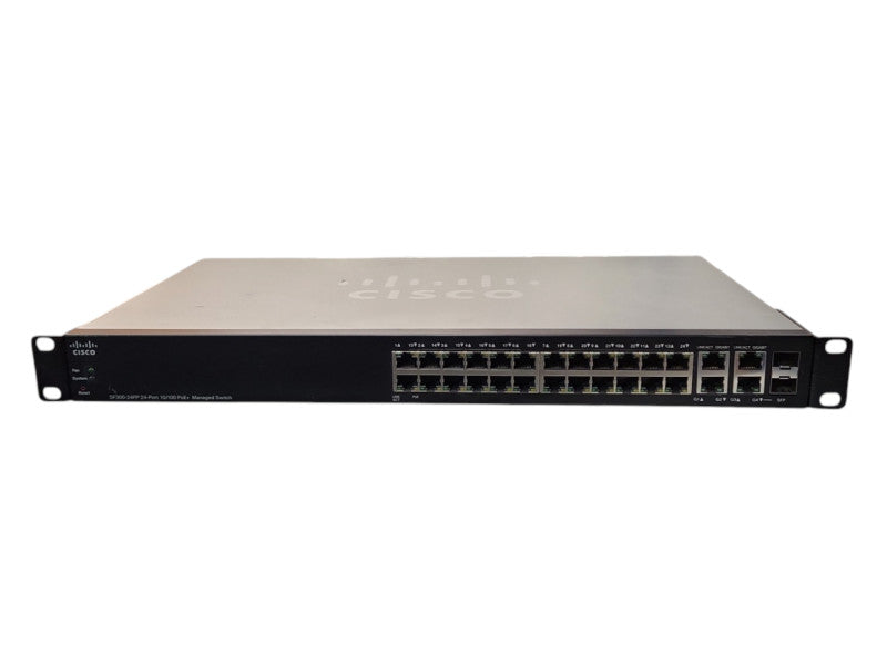 Cisco SF300-24PP 24-Port 10/100 PoE+Managed Switch