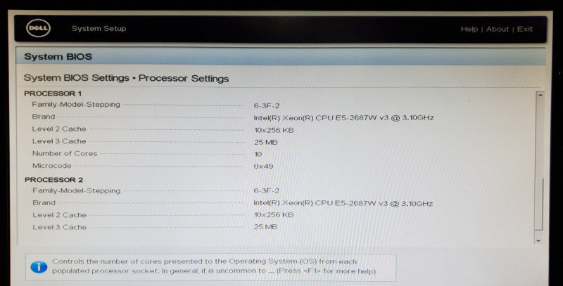 Dell PowerEdge R630 2x Xeon E5-2687W v3 32GB RAM H730 Mini - No HDD