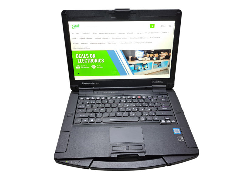 Panasonic Toughbook FZ-55 | i5-8365U, 16GB DDR4, 1TB + 256GB NVMe, 10530HRs  Lap200