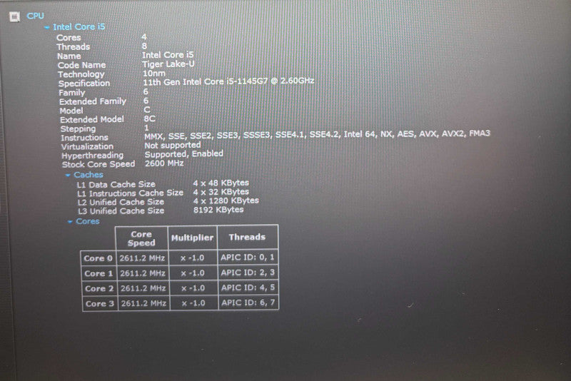 HP EliteBook 840 G8 i5-1145G7@2.6GHz 16GB RAM 256GB SSD READ!   Lap200