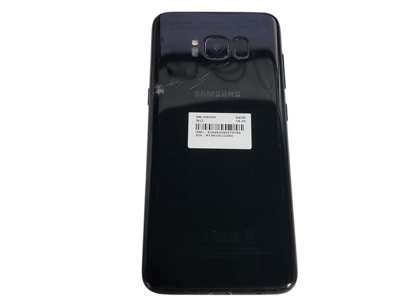 Samsung Galaxy S8 - 64GB - Black [SM-G950W | Read] (