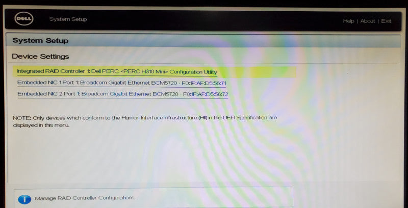 Dell PowerEdge R320 Xeon E5-2430 0 32GB RAM H310 Mini - No HDD