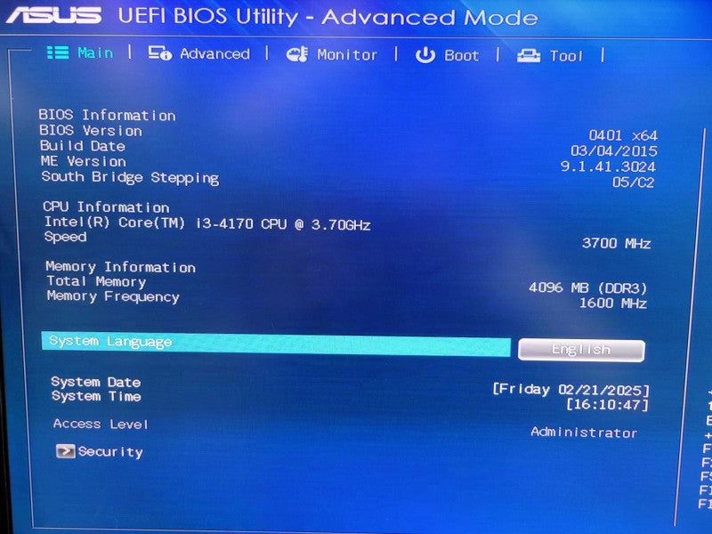 Intel Core i3-4170 ASUS Q87M-A/TYCD/SI 4GB DDR3 128GB SSD + I/O Plate %