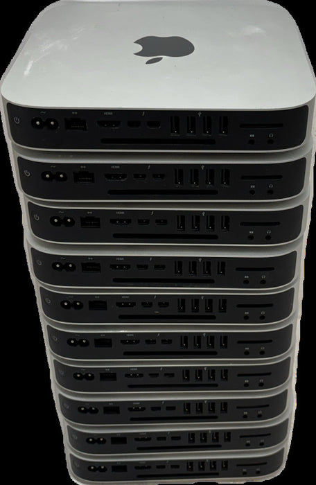 10 (Ten) Apple Mac Minis Model  A1347 (Late 2014) i5-4278U 8GB RAM 1TB HDD