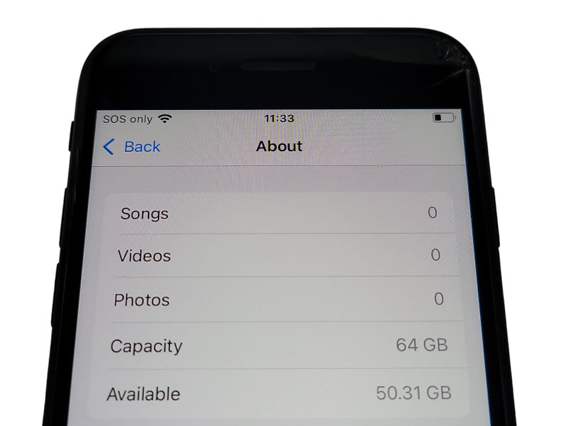 Apple iPhone SE 2 - 64GB - Space Gray [A2275 | Read] (