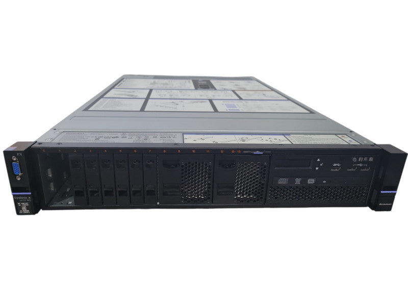 Lenovo x3650 M5 2U 16x 2.5"| 2x Xeon E5-2620 v3 2.40GHz, 32GB DDR4, M5210 !